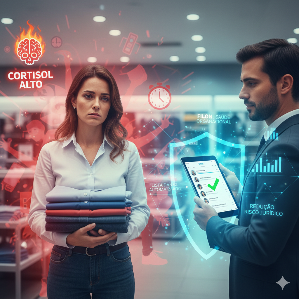 Burnout no Varejo: Como Proteger sua Equipe (e sua Empresa) da Doença do Esgotamento Profissional